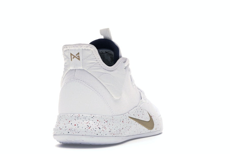 Nike PG 3 White Gold Navy