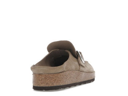 Birkenstock Buckley Suede Gray Taupe