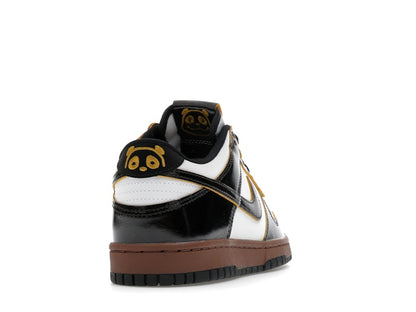 Nike Dunk Low SE Panda-Monium White Black Fauna Brown (GS)