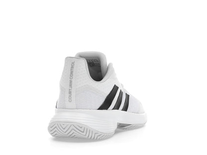 adidas Courtjam Control Cloud White Core Black Matte Silver