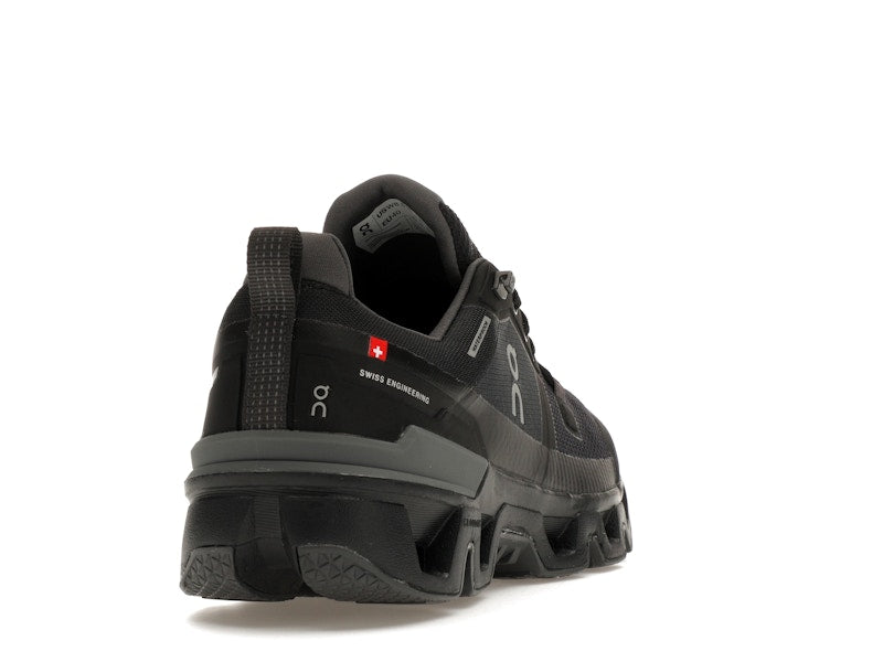 On Running Cloudwander Waterproof Black Eclipse (Women's)