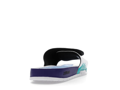 Jordan Hydro 5 Retro Slide White New Emerald Grape Ice Black