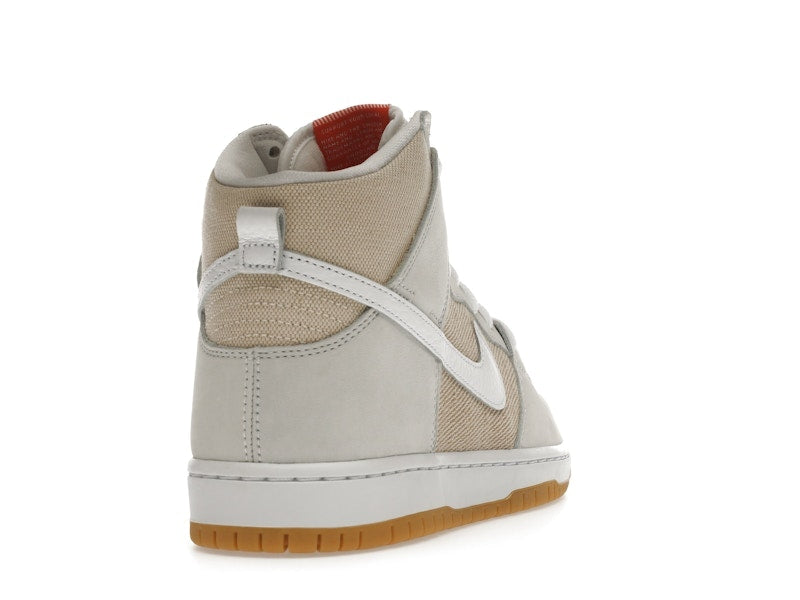 Nike SB Dunk High Pro ISO Orange Label Unbleached Natural
