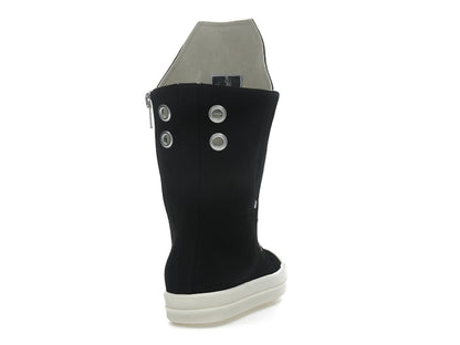 Rick Owens Hollywood DRKSHDW Boot Sneaks Black Milk