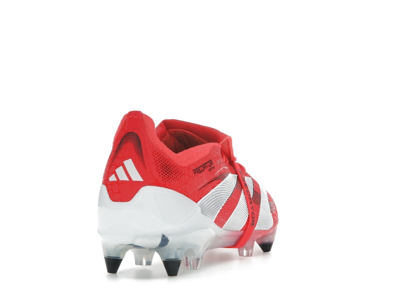 adidas Predator Elite Fold-Over Tongue SG Lucid Red Cloud White Core Black