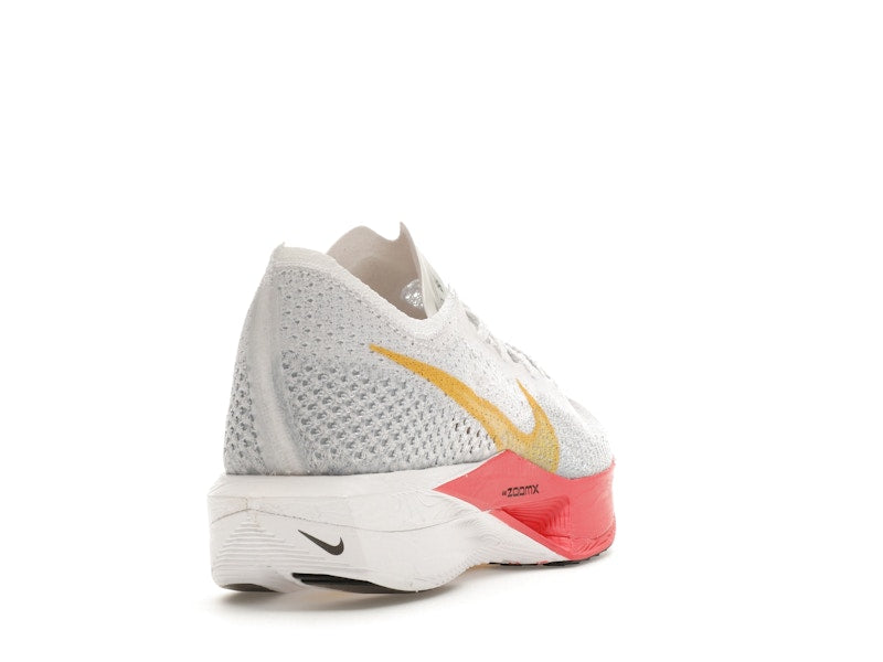 Nike ZoomX Vaporfly 3 White Topaz Gold Sea Coral (Women's)