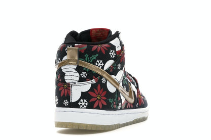 Nike SB Dunk High Concepts Ugly Christmas Sweater Black (Special Box)
