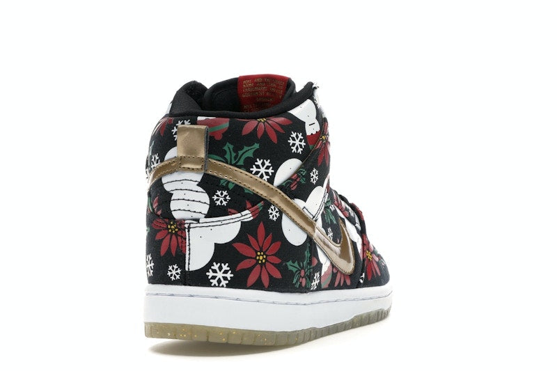 Nike SB Dunk High Concepts Ugly Christmas Sweater Black (Special Box)