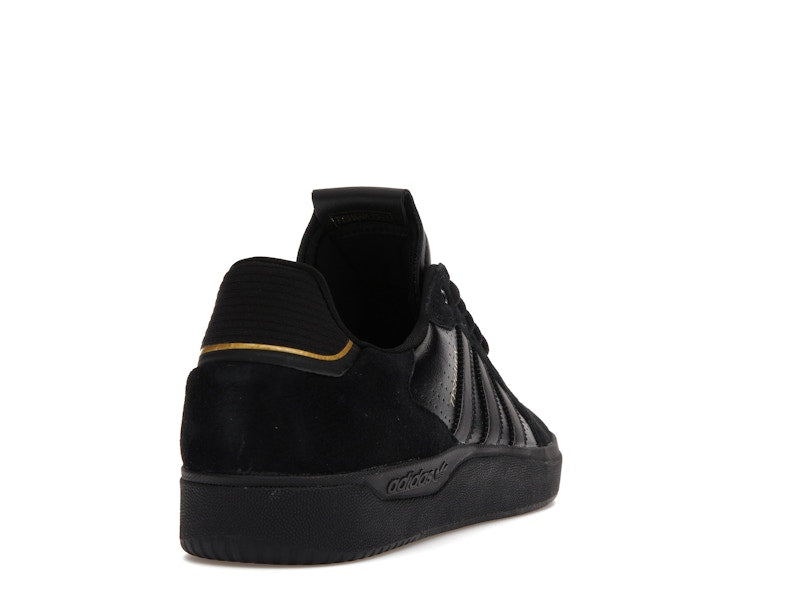 adidas Tyshawn Low Black Gold Metallic