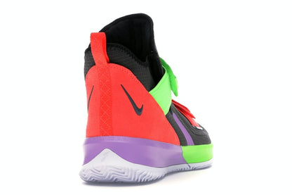 Nike LeBron Soldier 13 Thunder Grey Bright Crimson Electric Green