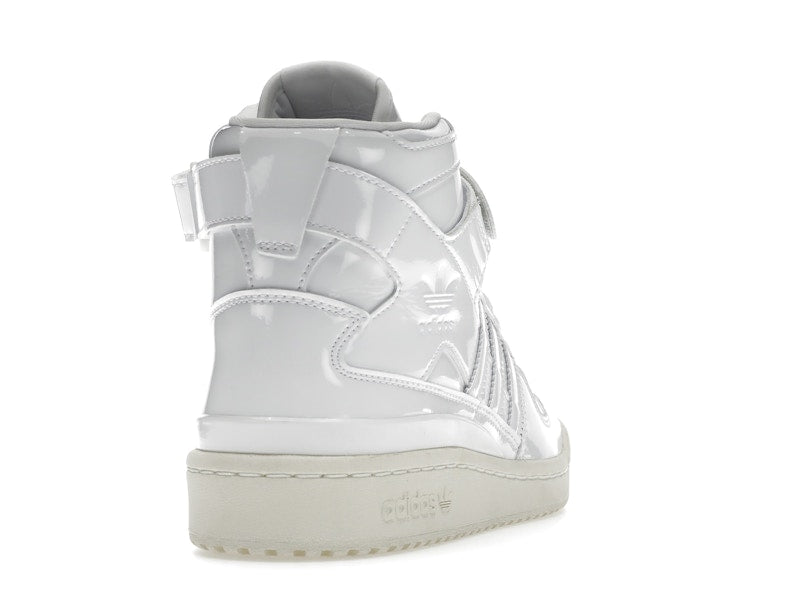 adidas Forum Mid Triple White Patent Leather (Women's)