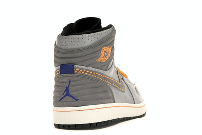 Jordan 1 Retro 93 Wolf Grey Orange