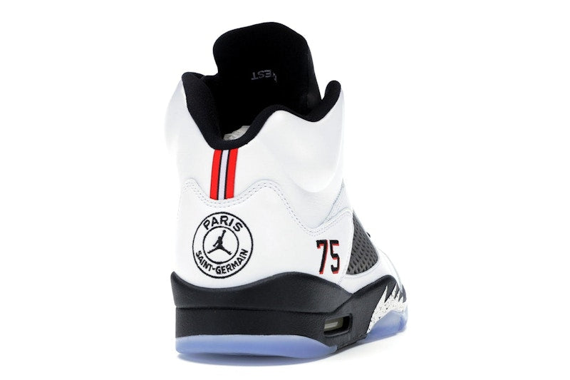 Jordan 5 Retro Paris Saint-Germain White (F&F)