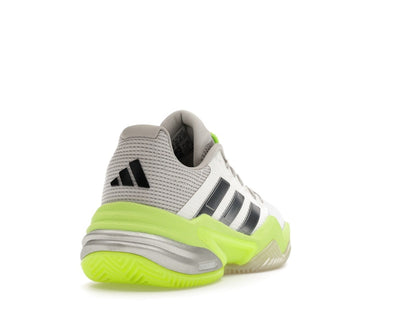 adidas Barricade 13 Clay Cloud White Iron Metallic Lucid Lemon (Women's)