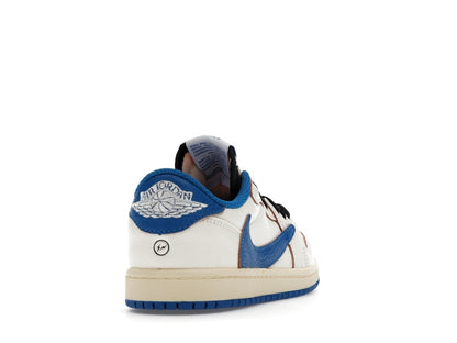 Jordan 1 Retro Low OG SP Fragment x Travis Scott Sail Military Blue (PS)