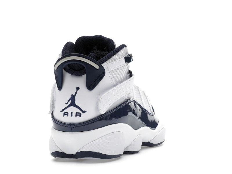 Jordan 6 Rings White Midnight Navy