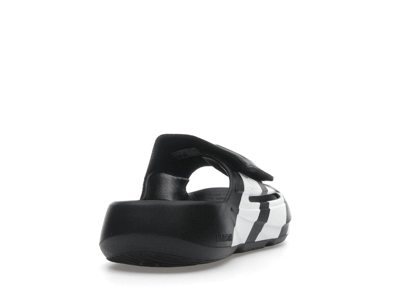 adidas Lightblaze Slides Black White