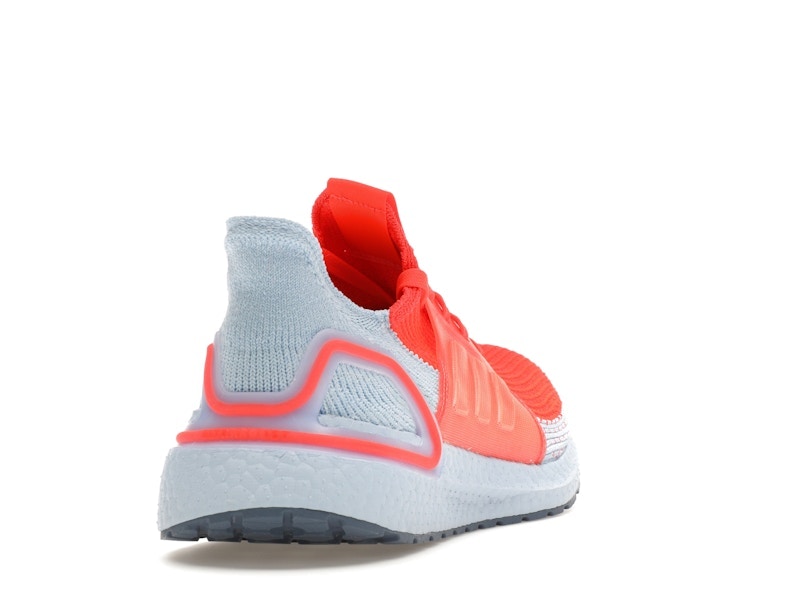 adidas Ultra Boost 19 Solar Red Glow Blue