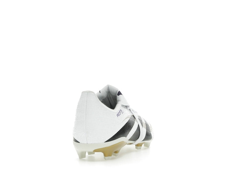 adidas Predator League Fold-Over Tongue FG/MG Cloud White Core Black Gold Metallic (GS)