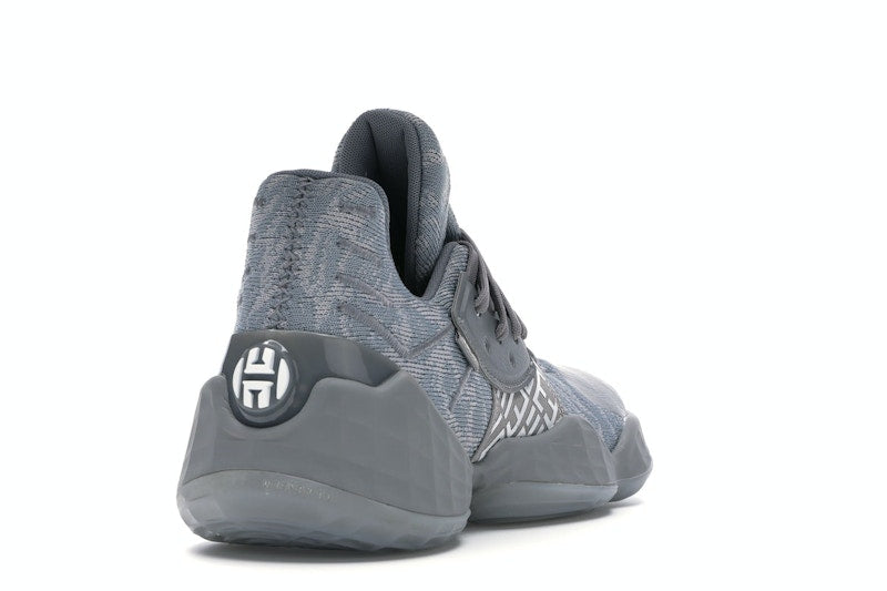 adidas Harden Vol. 4 Grey Three Cloud White