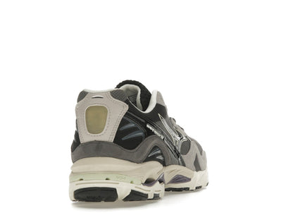 Mizuno Wave Rider 10 Dark Grey Lime Yellow
