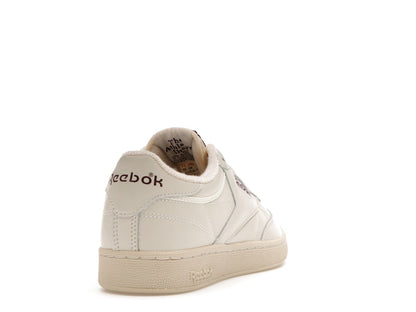 Reebok Club C 85 Chalk Alabaster Maroon