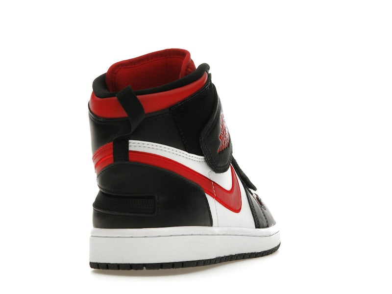 Jordan 1 High FlyEase Black White Fire Red