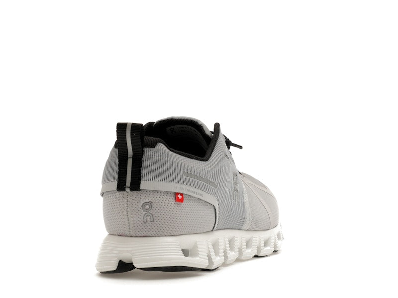 On Running Cloud 5 Waterproof Glacier Grey White (Women's)