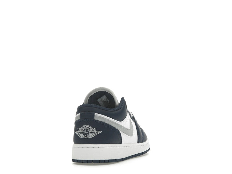 Jordan 1 Low Midnight Navy Wolf Grey (GS)