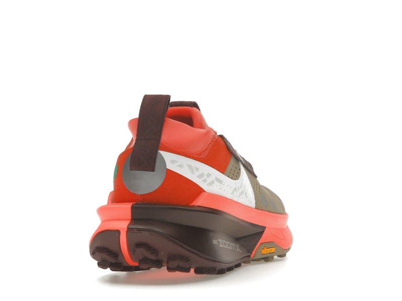 Nike ZoomX Zegama 2 Khaki Hyper Crimson Burgundy Crush White