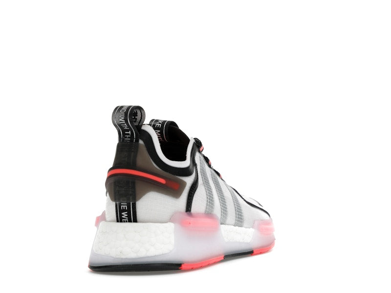 adidas NMD R1 V3 White Matte Silver Crimson