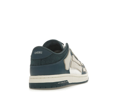 AMIRI Skel Top Low Vintage Blue Quad Monogram Debossed