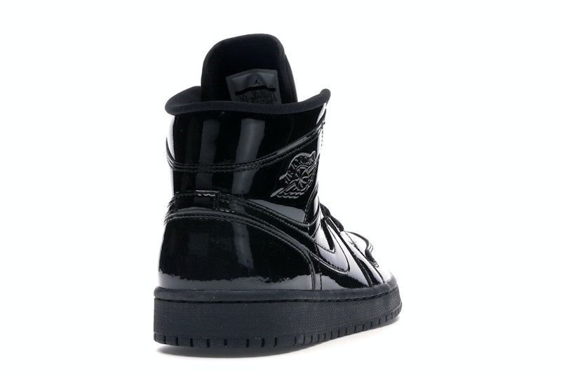 Jordan 1 Mid SE Triple Black Patent (Women's)