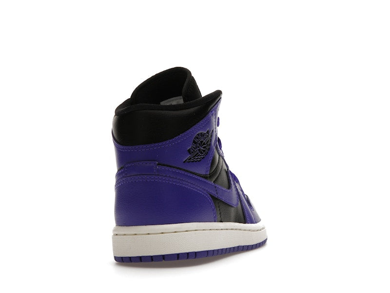 Jordan 1 Mid Purple Black (Women's)