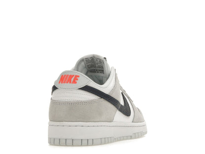 Nike Dunk Low White Grey Navy Aqua Mini Swoosh