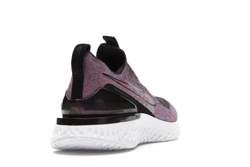 Nike Epic React Moc Flyknit Black University Red Hyper Jade