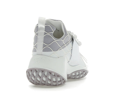 Roger Vivier Viv' Run Fabric White Purple Crystal Buckle (Women's)
