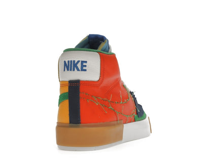 Nike SB Zoom Blazer Mid Edge Safety Orange University Gold