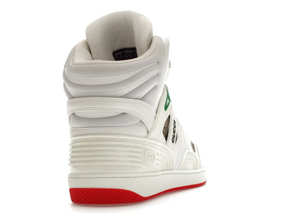 Gucci Basket White Demetra Red