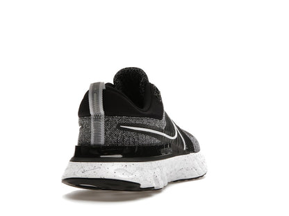 Nike React Infinity Run Flyknit 2 White Black
