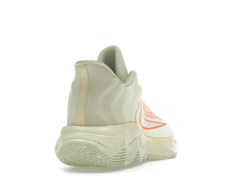 Nike Giannis Immortality 4 Light Khaki Alabaster Total Orange White