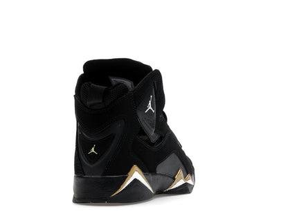 Jordan True Flight Black Metallic Gold White (GS)