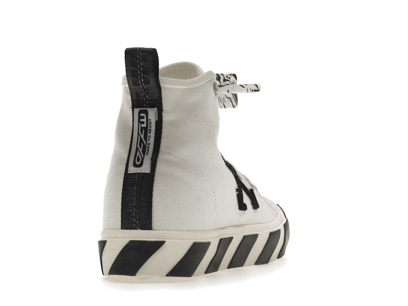 OFF-WHITE Vulcanized Mid Top White Black