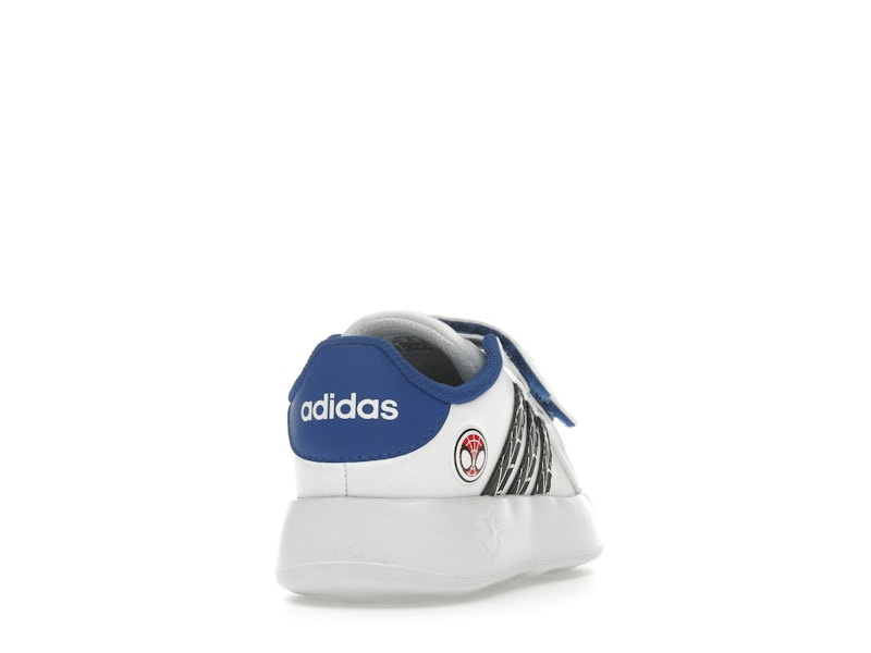 adidas Grand Court Marvel Spider-Man Cloud White Core Black Royal Blue (TD)