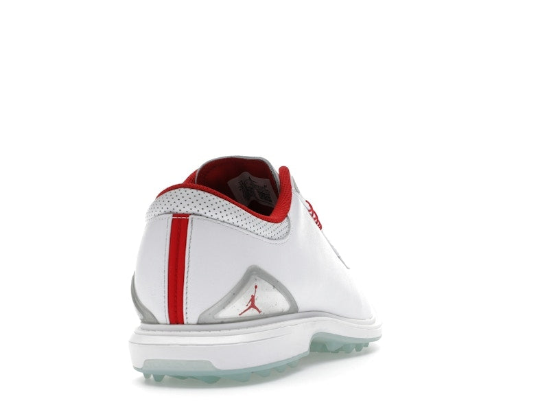 Jordan ADG 5 White Metallic Silver Blue Tint Fire Red (Wide)