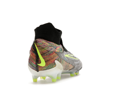 Nike Gripknit Phantom GX Elite Dynamic Fit Fusion FG Black White Blue Glow Volt