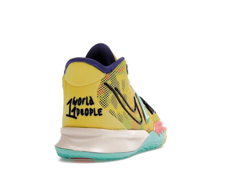 Nike Kyrie 7 1 World 1 People Electric Yellow (GS)