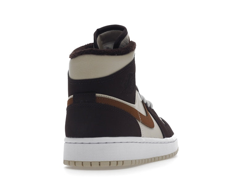 Jordan 1 Mid SE Brown Basalt Oatmeal (Women's)