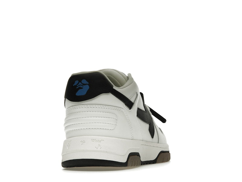 OFF-WHITE Out Of Office OOO 30 MM Low Tops Black White Blue