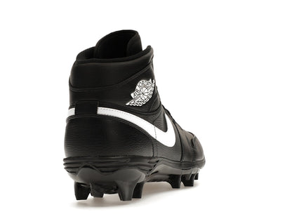 Jordan 1 Mid TD Cleat Black White